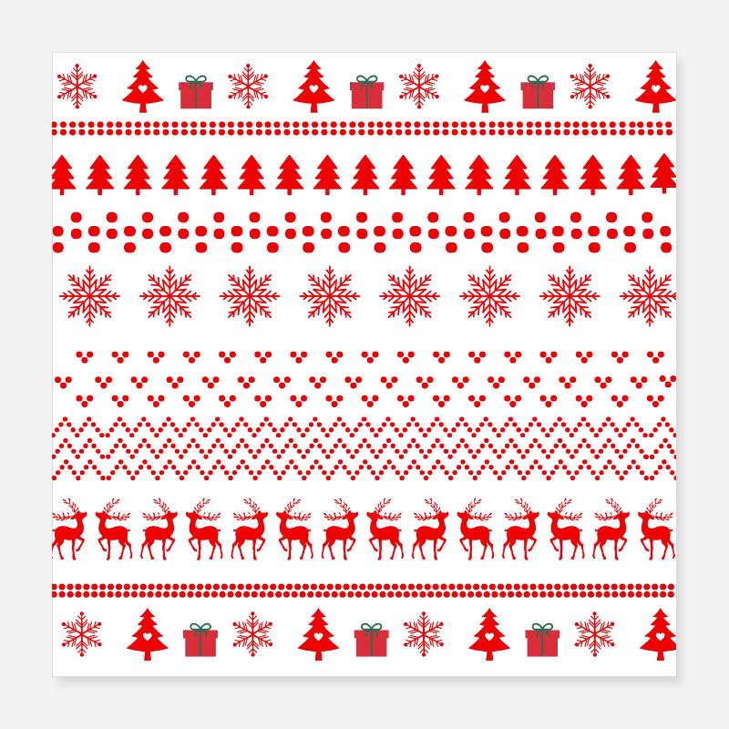 Christmas Gift Idea Poster 16" x 16" (40x40 cm)