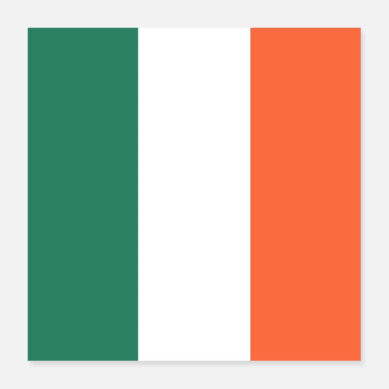 Affichez vos couleurs – Irlande Poster 40 x 40 cm