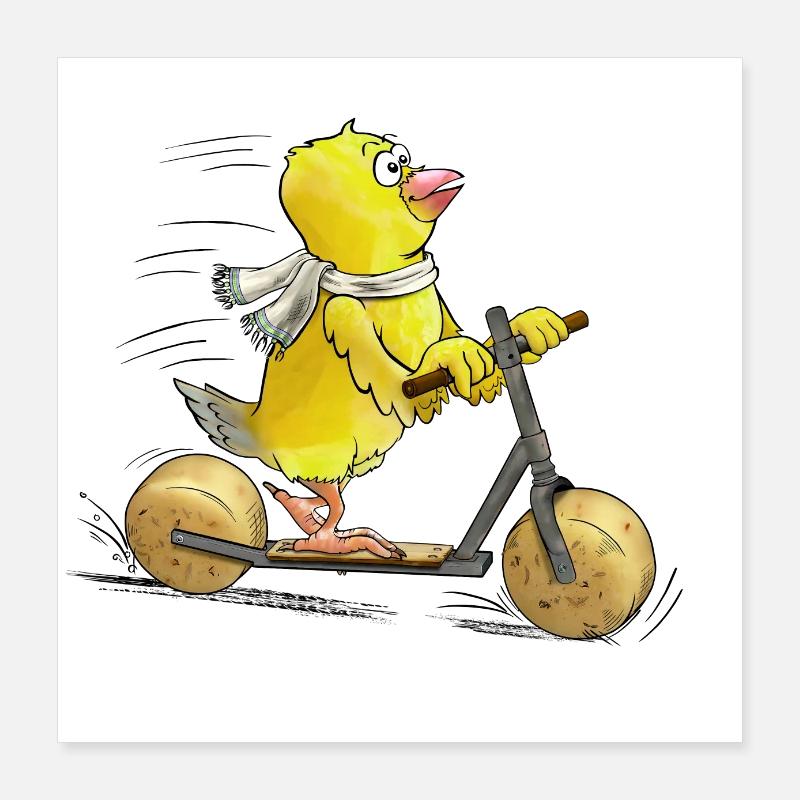 Rouleau Harzer Poster 40 x 40 cm