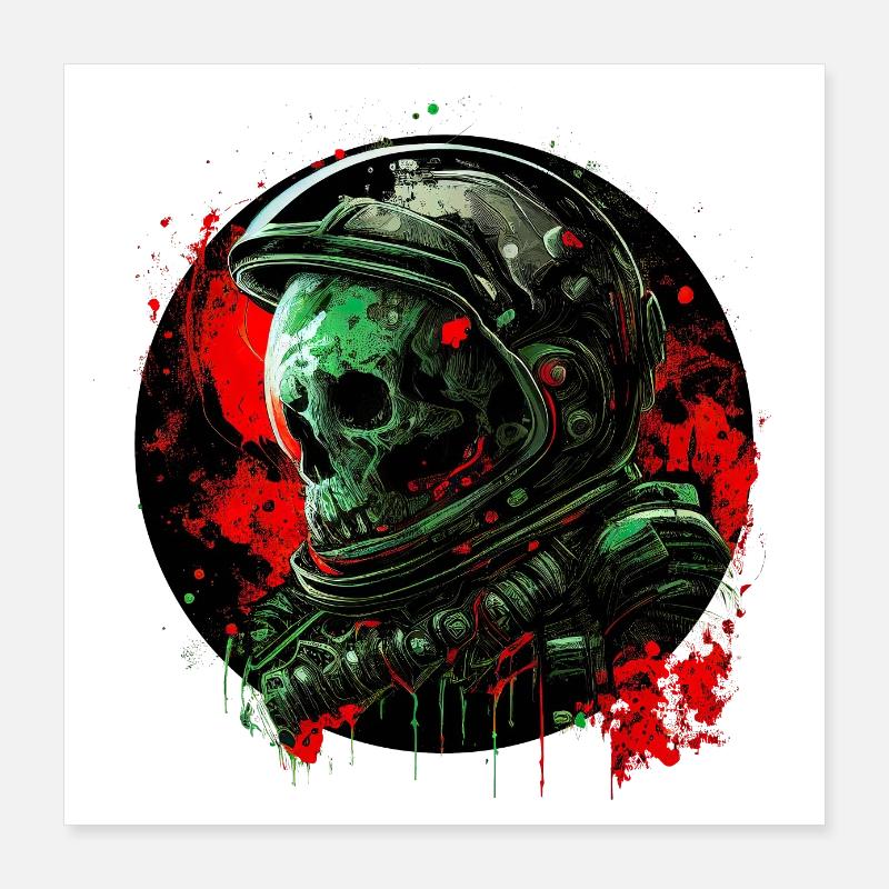 Dead galaxy Poster 16" x 16" (40x40 cm)