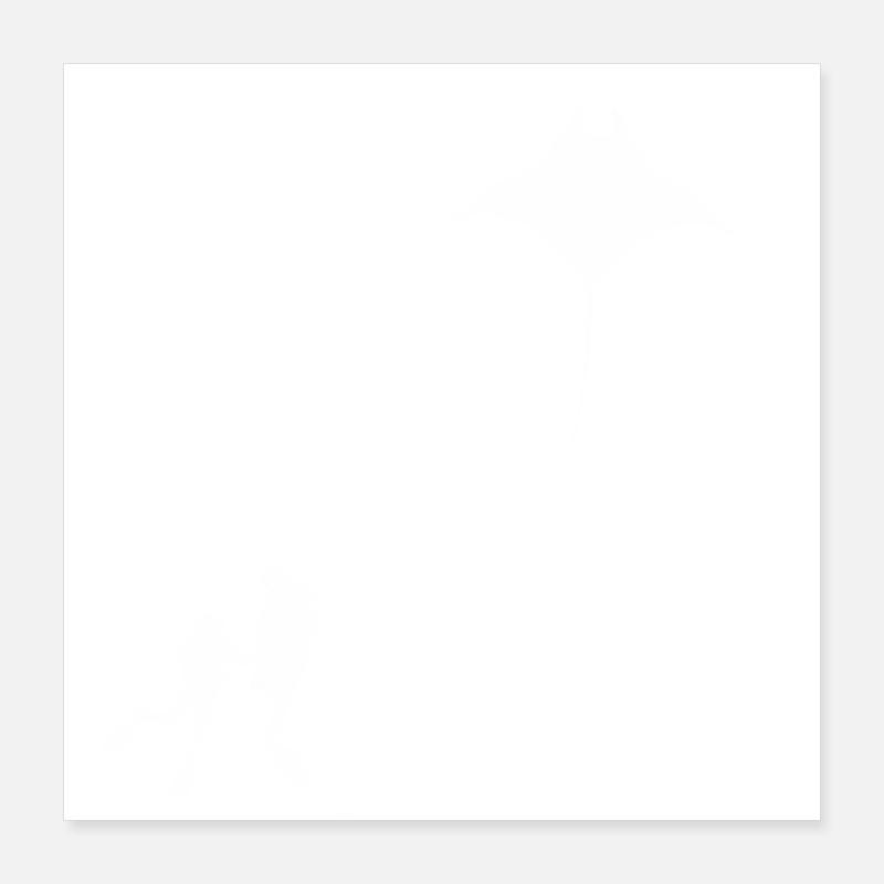 Tauchen Poster 40x40 cm