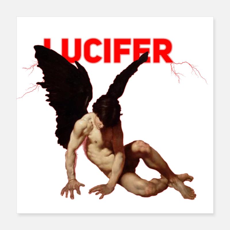 LUCIFER Poster 16" x 16" (40x40 cm)