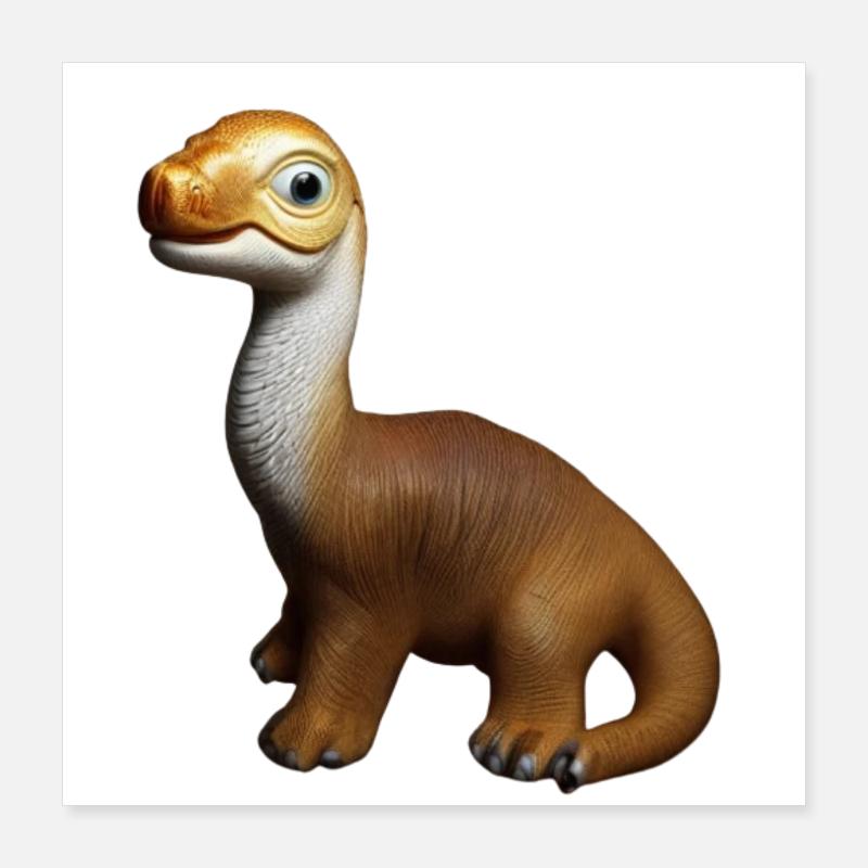 Dinosaurier Poster 40x40 cm