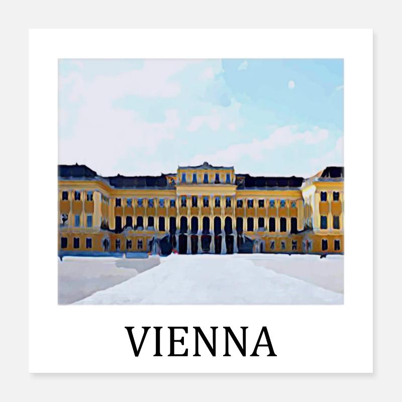 Vienne Poster 40 x 40 cm