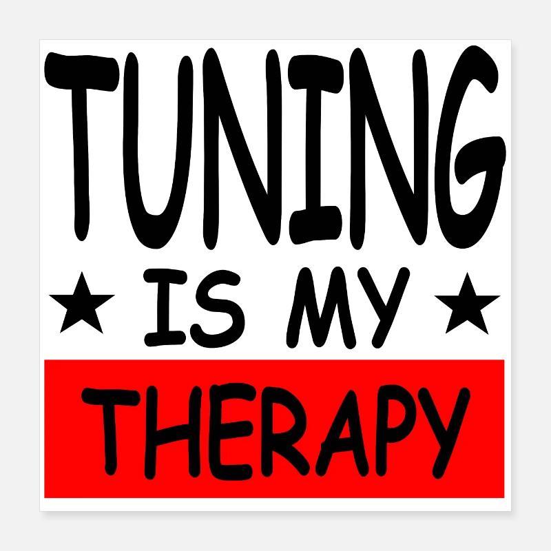 Tuning Poster 16" x 16" (40x40 cm)