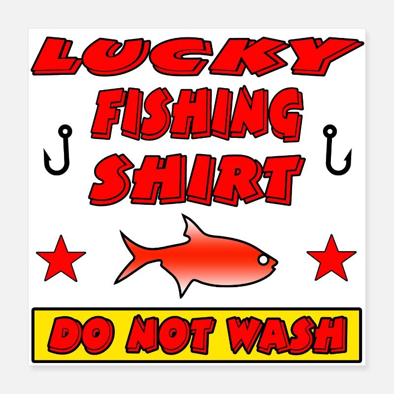 Angling Poster 16" x 16" (40x40 cm)