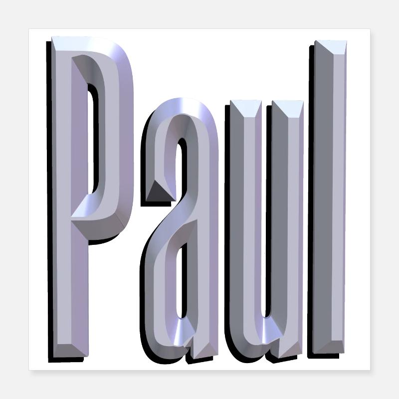 paul2 Poster 40x40 cm