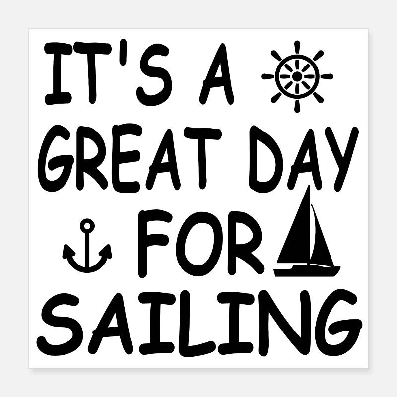 Sail Poster 16" x 16" (40x40 cm)