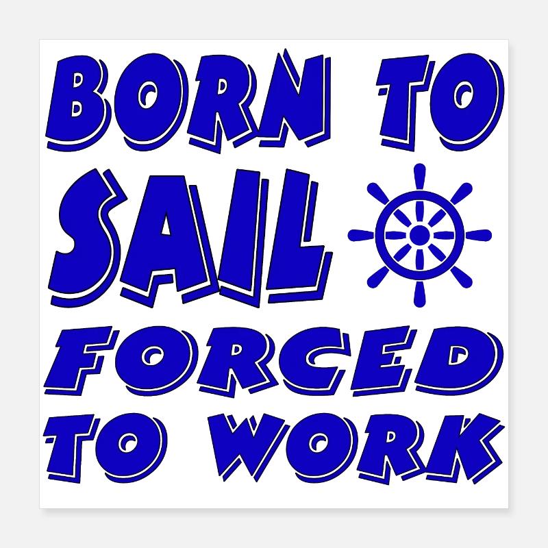 Sail Poster 16" x 16" (40x40 cm)