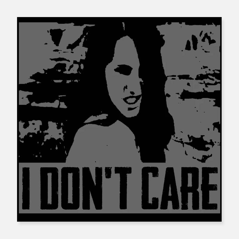 T-shirt expressif Poster 40 x 40 cm