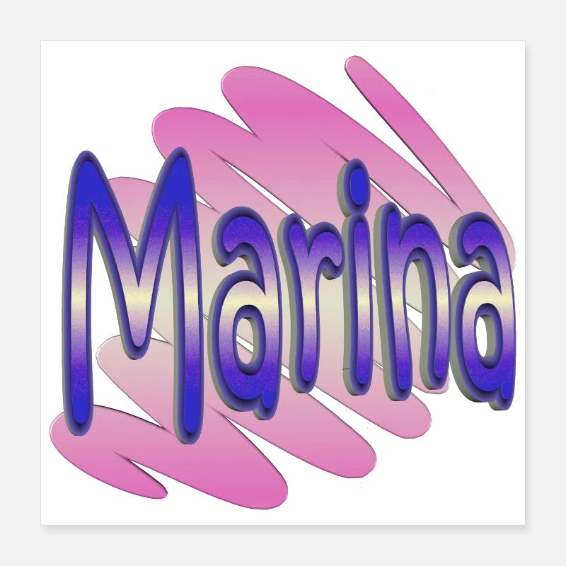 marina2 Poster 40x40 cm
