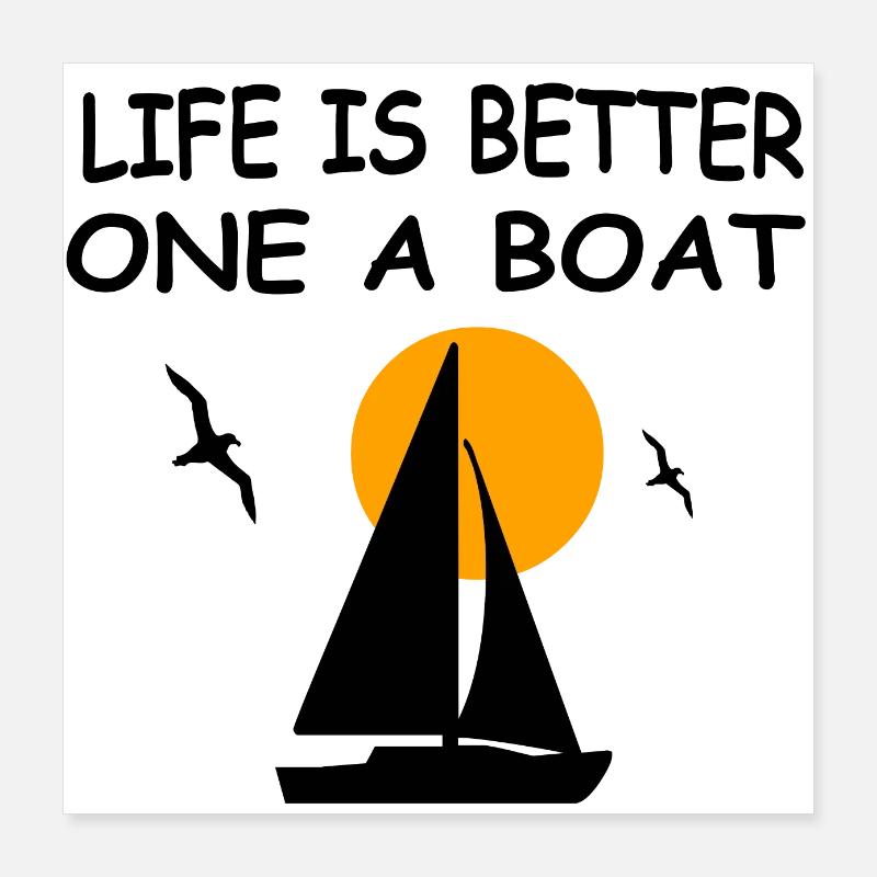 Voile Poster 40 x 40 cm