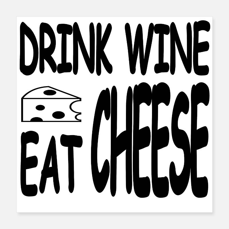 Wine Poster 16" x 16" (40x40 cm)