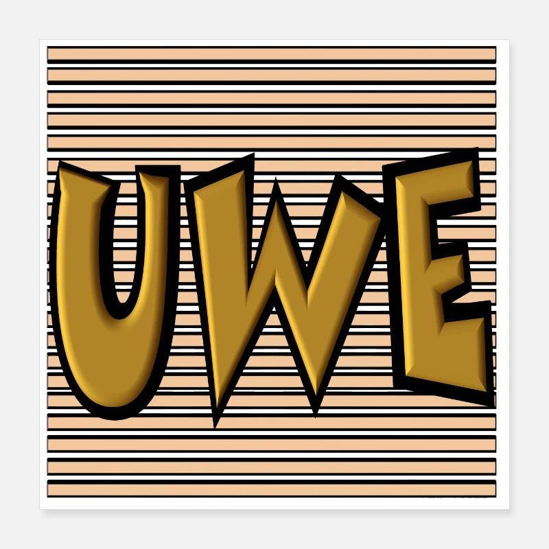uwe2 Poster 40x40 cm