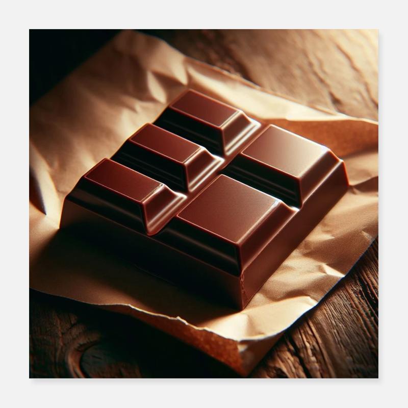 Chocolat Poster 40 x 40 cm