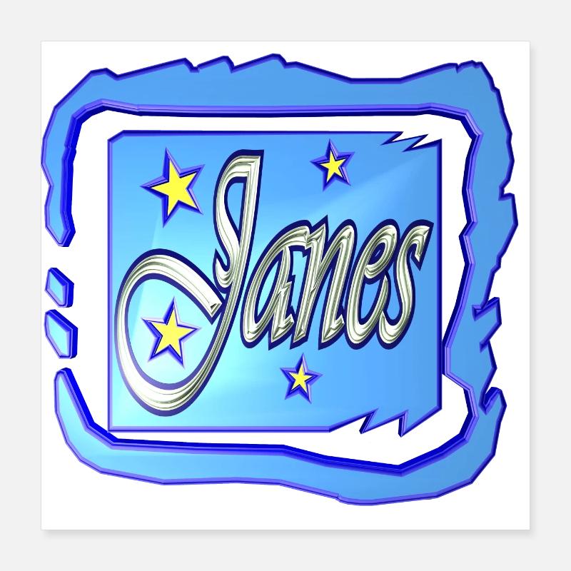 janes2 Poster 40x40 cm