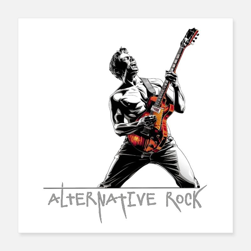 Alternative Groove: Rocking the Beat Poster 16" x 16" (40x40 cm)