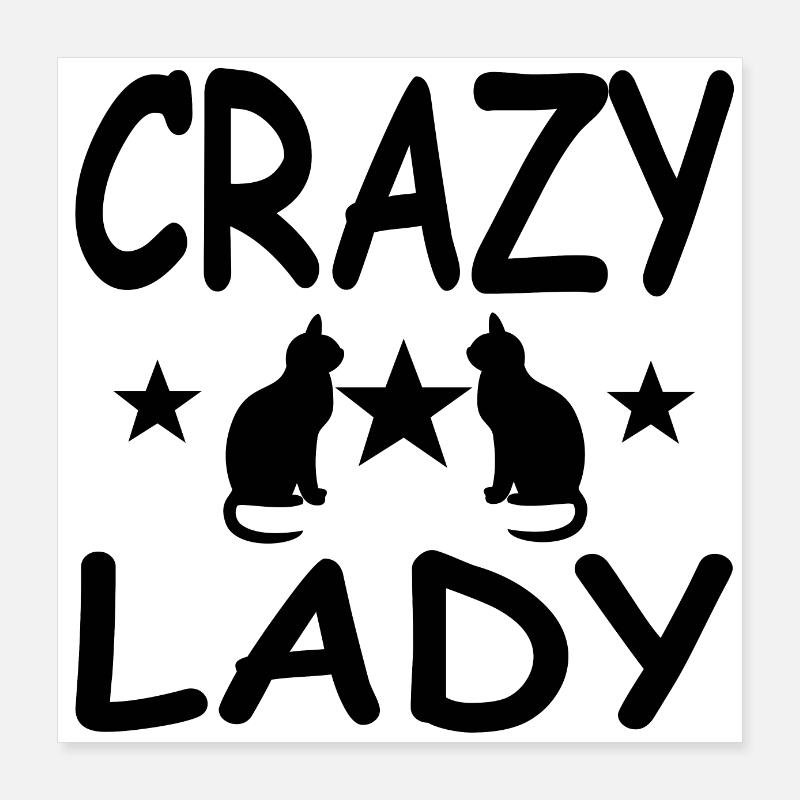 Feline Poster 16" x 16" (40x40 cm)