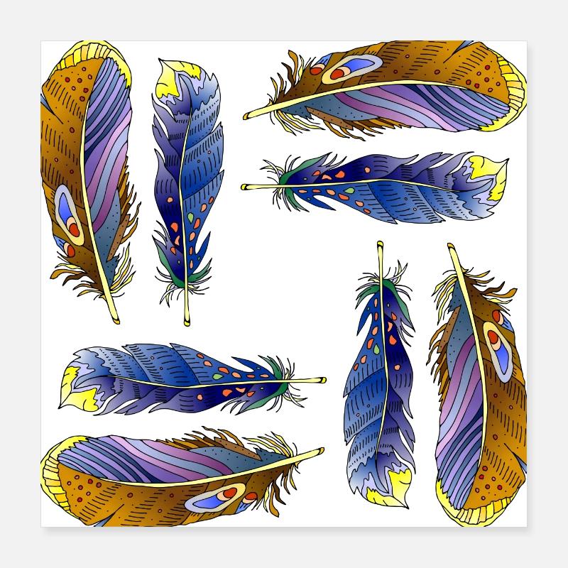 Pen Poster 16" x 16" (40x40 cm)