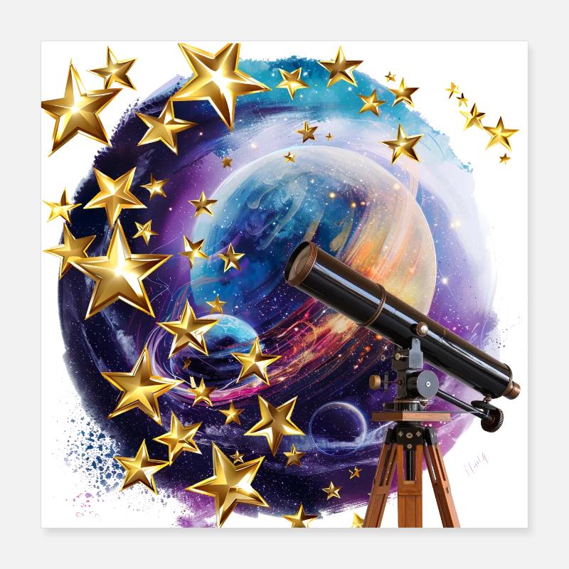 A window to another world Poster 16" x 16" (40x40 cm)