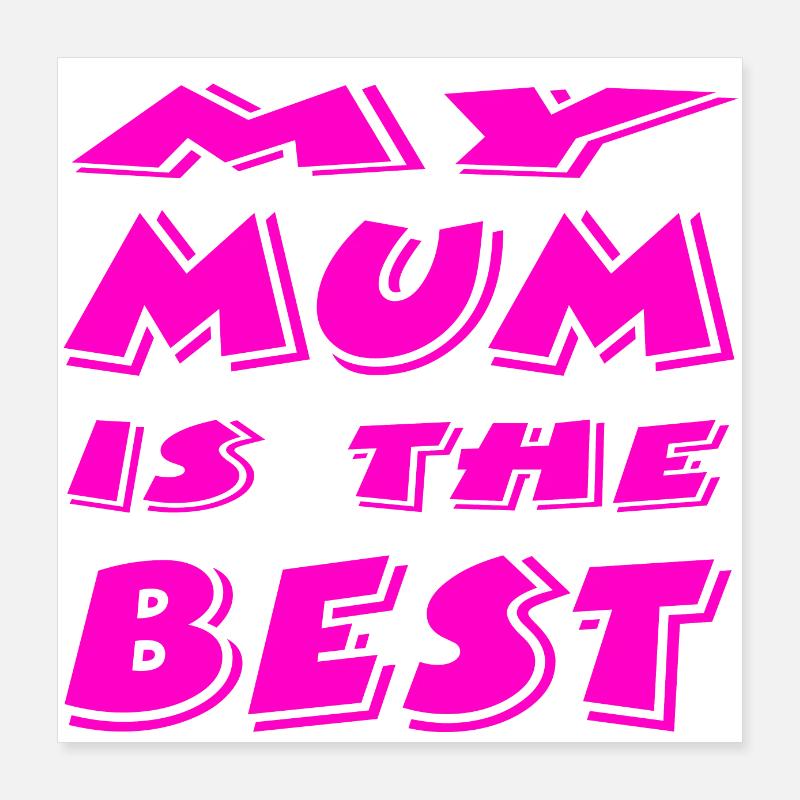 Mère Poster 40 x 40 cm