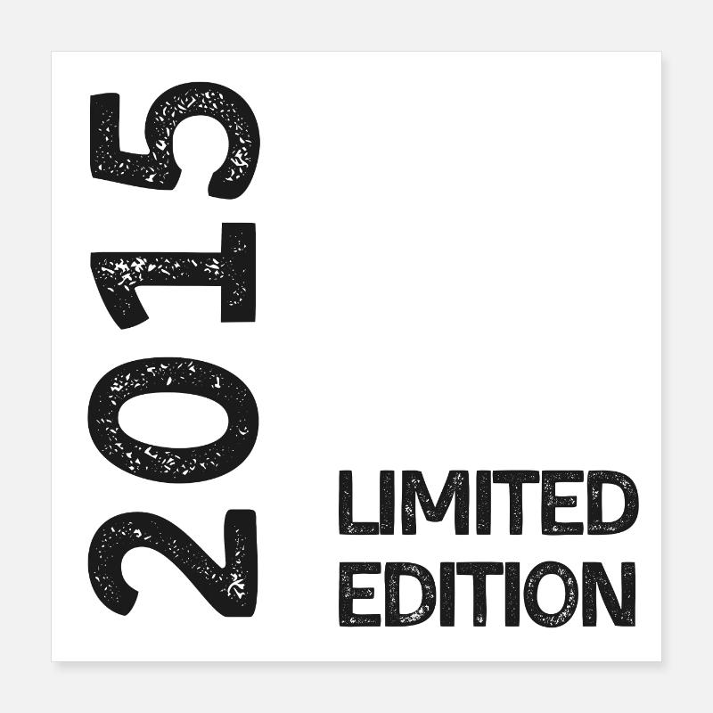 2015 Limited Edition Poster 16" x 16" (40x40 cm)