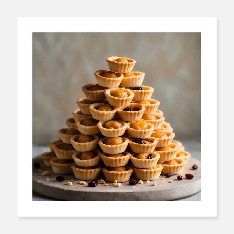 Délicatesse canadienne Poster 40 x 40 cm