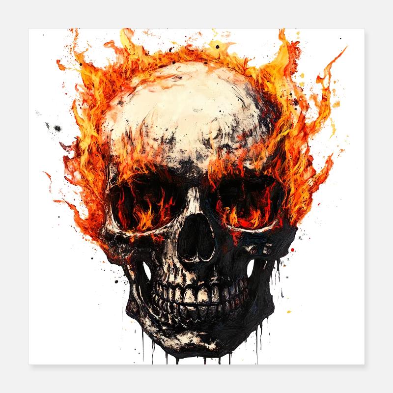 La peinture sur mesure est une forme d’art Poster 40 x 40 cm