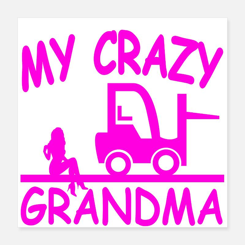 Granny Poster 16" x 16" (40x40 cm)
