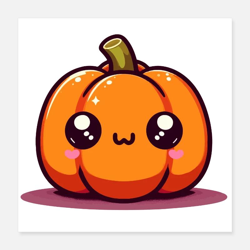 Little Pumpkin Poster 16" x 16" (40x40 cm)