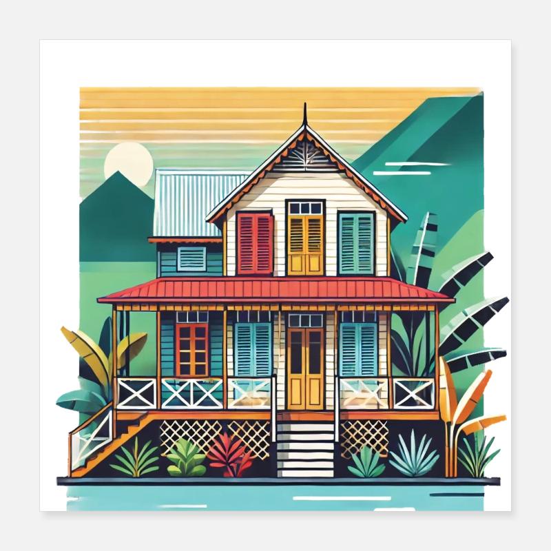 CASE 974 Poster 40 x 40 cm