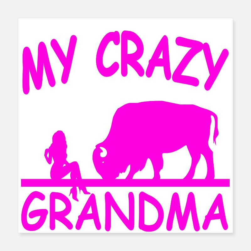 Granny Poster 16" x 16" (40x40 cm)