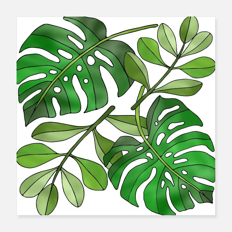 Liste Poster 40x40 cm