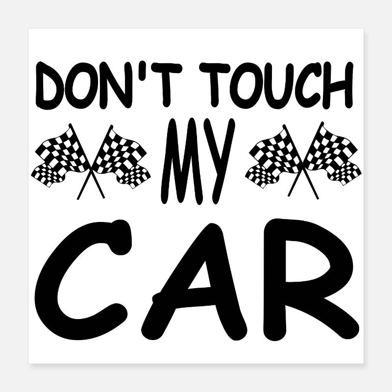 Auto Poster 40x40 cm