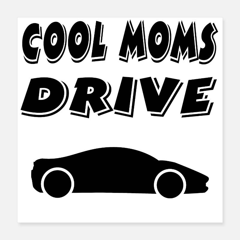 Car Poster 16" x 16" (40x40 cm)