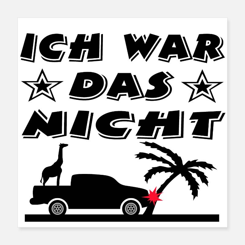 Auto Poster 40x40 cm