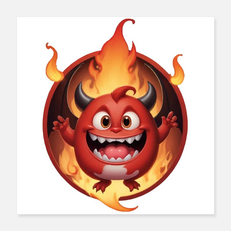 Imp Poster 16" x 16" (40x40 cm)