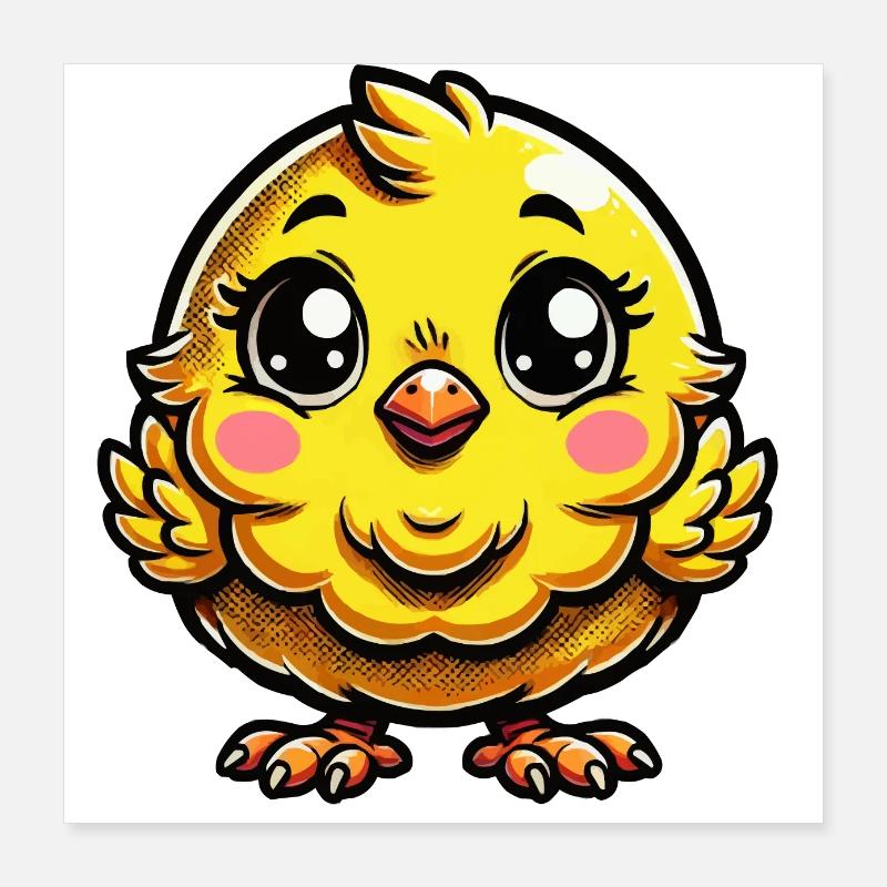 chicks Poster 16" x 16" (40x40 cm)