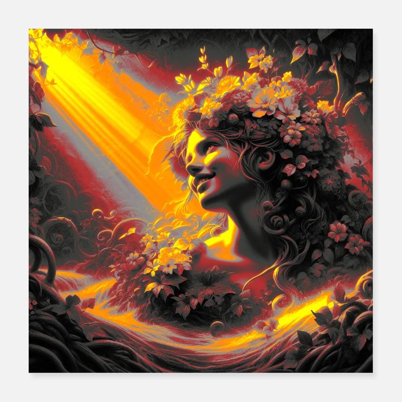 Le Paradis Poster 40 x 40 cm