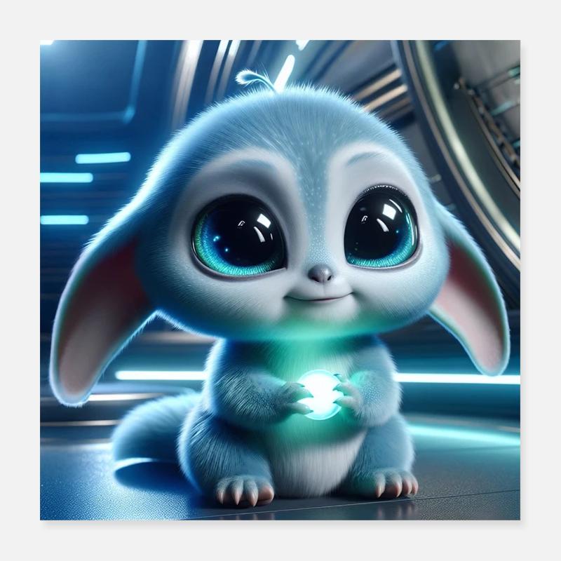 étranger Poster 40 x 40 cm