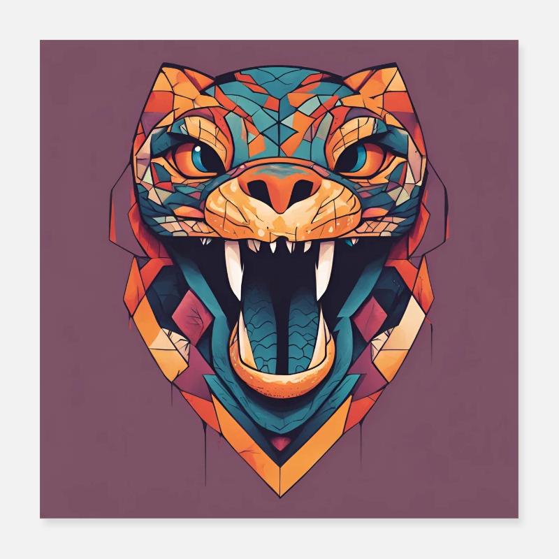 Panther Poster 40x40 cm