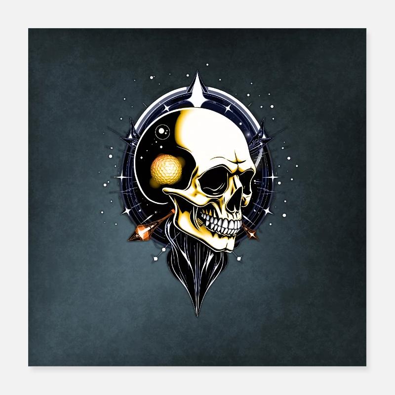 Os de dessin animé : Poster 40 x 40 cm