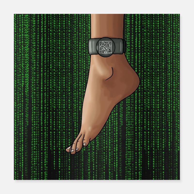 Bewährung Poster 40x40 cm