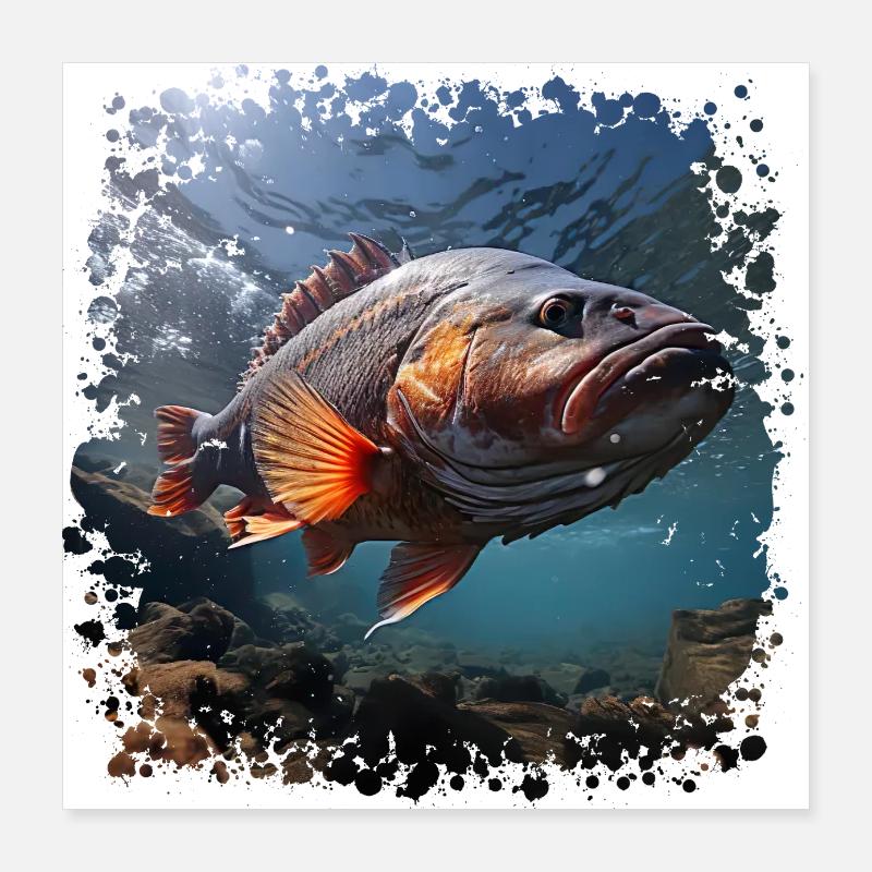 A capital perch Poster 16" x 16" (40x40 cm)
