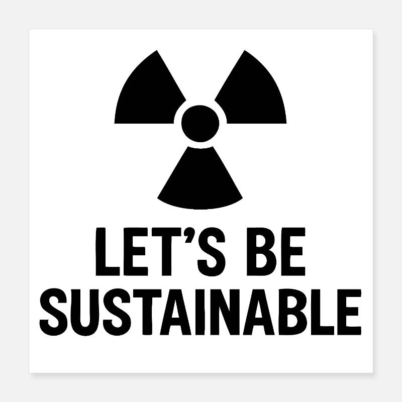 Soit stable Poster 40 x 40 cm