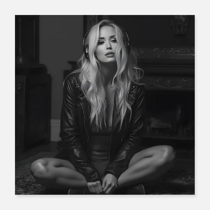 Maxima dans l’obscurité Poster 40 x 40 cm