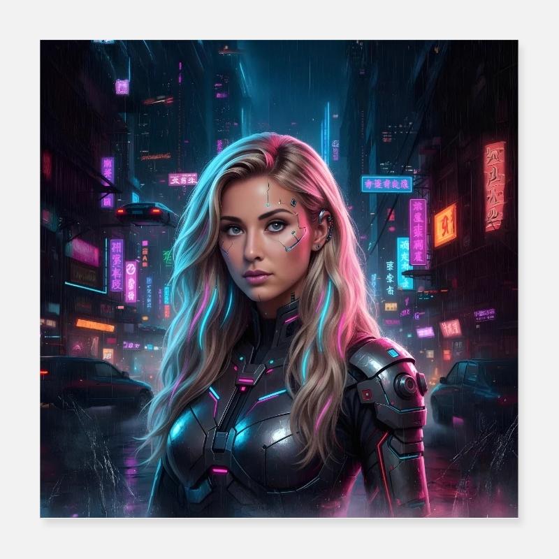 Cyber Maxima 0.1 Poster 40 x 40 cm