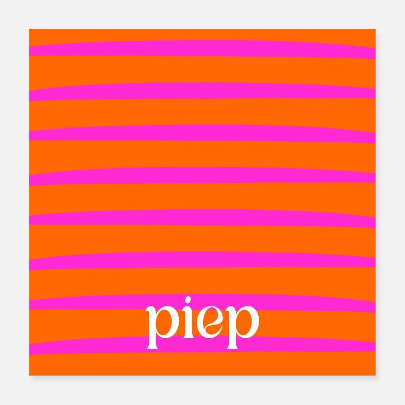 Bip sonore Poster 40 x 40 cm