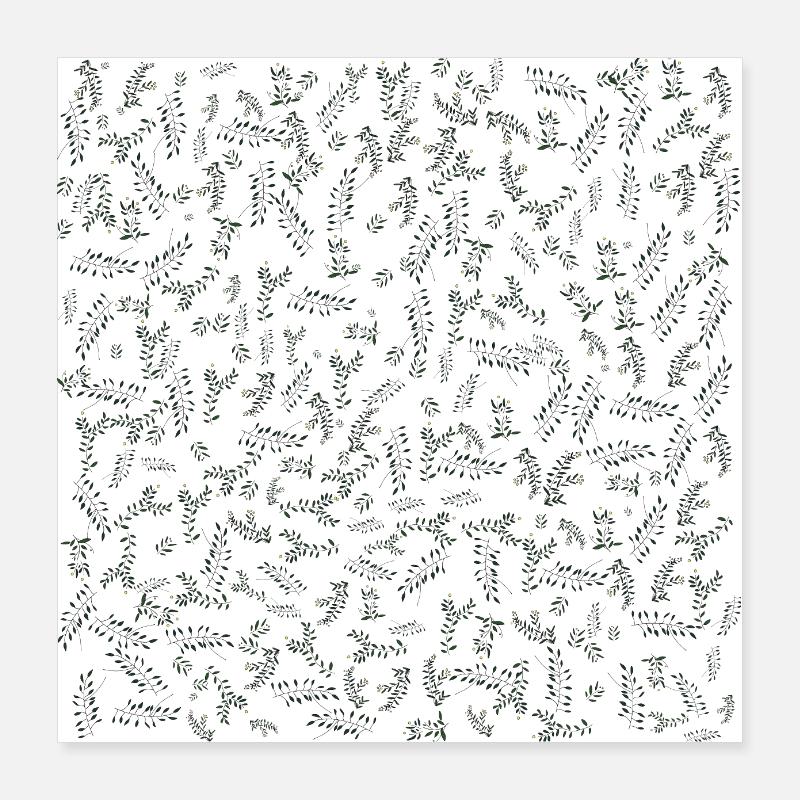 Frühling Poster 40x40 cm