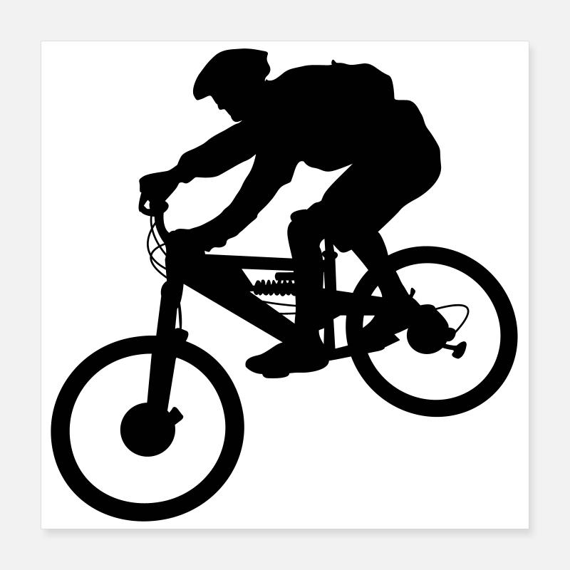 Biker Poster 40x40 cm